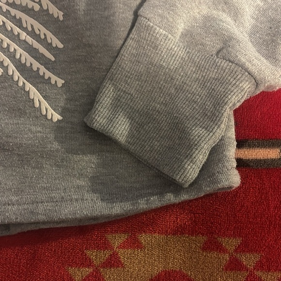 Rue 21 Girls large crewneck with Tiger. Gray - Picture 5 of 6